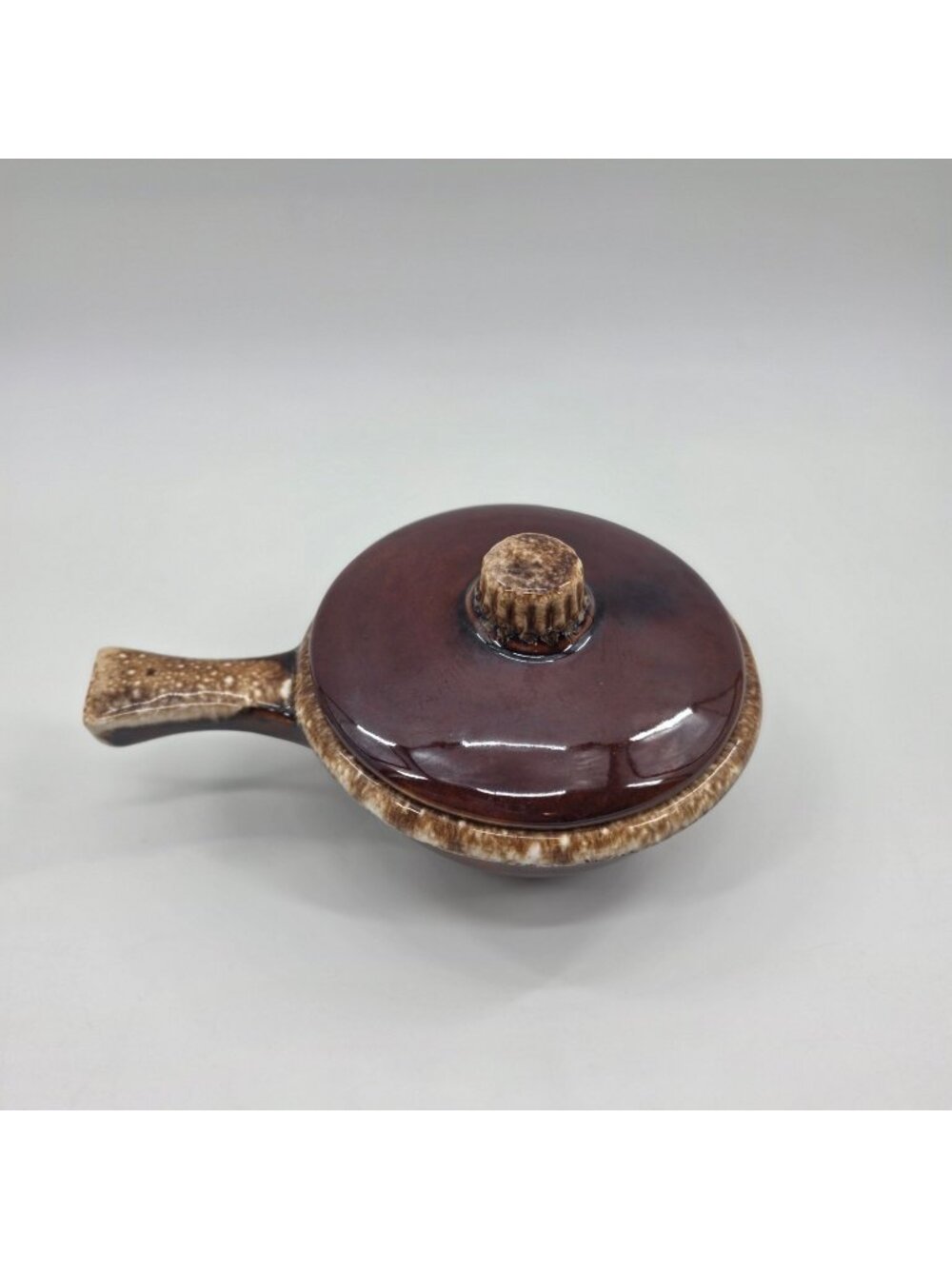 Vintage Hull Oven Proof Single Handled Soup Bowl